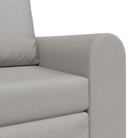 Sofá-Cama de Chão 2-em-1 Cinzento Nuvem 98x71x83 cm Tecido