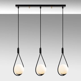 Candeeiro de Teto GMN-00008 – Preto – 70 x 15 cm