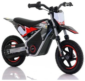 Mini moto elétrica para crianças Minicross electrica 250W 12/12"  Warrior MX-E250 Preta
