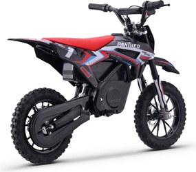 Moto elétrica de cross para crianças Motors Panther 550W Vermelha