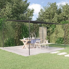 Gazebo -  4x4 m - 180 g/m² - Tecido e Aço Antracite