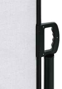 Toldo lateral retrátil 180x500 cm branco