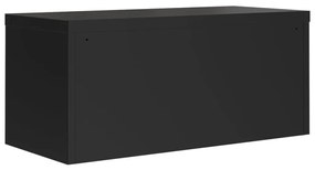 Arquivador 90x40x110 cm aço preto