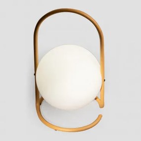 Lâmpada De Mesa Led Sem Fios Para Exterior Balum Vanilla Yellow - Sklum