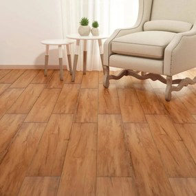 Tábuas soalho não-autoadesivas PVC 5,26 m² 3 mm olmo natureza