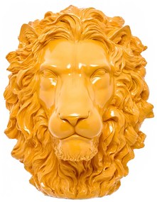 Poliresina - Cabeça de Leão "Amarelo"