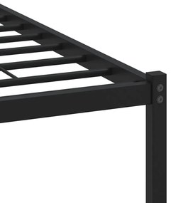 Cama sem colchão com cabeceira 120x190 cm carvalho castanho