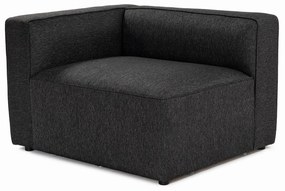 Sofá de 2 Lugares Mora – Antracite – 220x69x90 cm