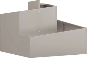 vidaXL Vaso de Jardim Castanho 60 x 60 x 50 cm