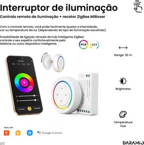 Espelho redondo com luz E2
