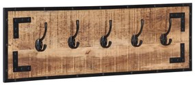 Bengaleiros 2 pcs 80x8x25 cm madeira mangueira maciça áspera