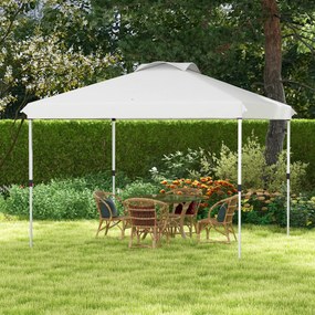 Tenda, barraca ou pavilhão de jardim pop-up dobrável de 3 x 3 m com saco de transporte com Rodas e alturas ajustáveis
