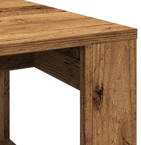 Mesa de centro 102x50x35 cm derivados de madeira madeira velha