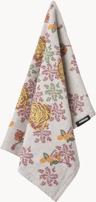 Pano de cozinha orgânico Jacquard & Embroidery