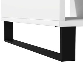 Mesa de centro 104x60x35 cm derivados de madeira branco