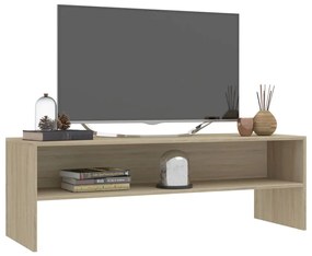 Móvel de TV 120x40x40 cm derivados de madeira carvalho sonoma