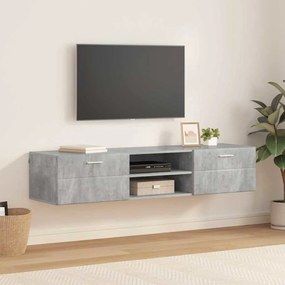 vidaXL Gabinete para TV com gaveta Branco brilhante 150 x 39 x 30 cm