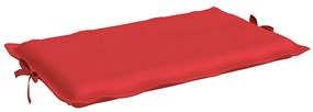 Almofadão p/ espreguiçadeira 186x58x4 cm tecido oxford vermelho