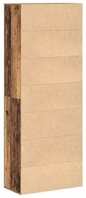 Highboard Madeira Velha 70x35x180 cm Madeira Engenharia