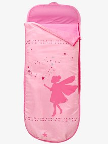 Saco-cama com colchão integrado, tema Fada rosa estampado