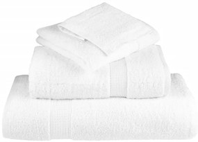 Toalhas de banho premium SOLUND 4pcs 100x150 cm 600 gsm branco
