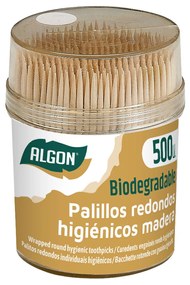 Palitos Dentais Algon 500 Unidades