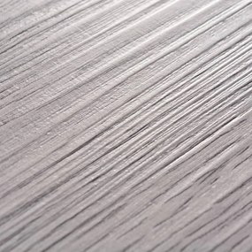 Tábuas soalho PVC não-autoadesivo 5,26 m² 2 mm cinzento-escuro