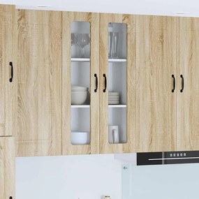 vidaXL Armário de Cozinha com porta Carvalho Sonoma 60 x 31 x 100 cm