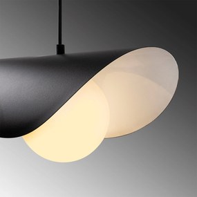 Chandelier Camel 6 – Preto/Branco – 32 x 38 cm
