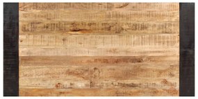 Mesa de jantar 180x90x76 cm madeira de mangueira maciça