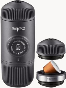 Máquina de café expresso para viagem com adaptador de cápsula Nanopresso, conjunto de 5