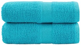Toalhas de mãos premium SOLUND 2 pcs 30x30cm 600 g/m2 turquesa