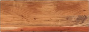 vidaXL Tampo de mesa retangular 90x40x3,8 cm madeira de acácia maciça