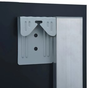 Espelho de parede LED para casa de banho 100x60 cm