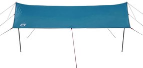Lona de campismo 460x305x210 cm impermeável azul