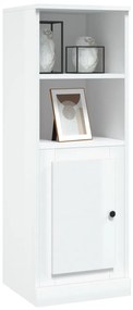 Aparador alto 36x35,5x103,5 cm deriv. madeira branco brilhante
