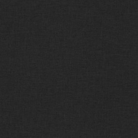 Cadeiras de jantar 2 pcs tecido/couro artificial preto