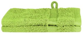 Panos de prato 2 pcs Verde maçã 15 x 21 cm Algodão