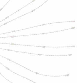 Iluminações estrelares Natal 140 LEDs 4 pcs 17 cm branco quente