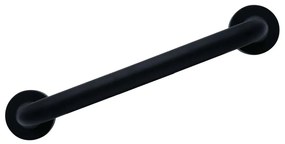 429775 RIDDER Barra de apoio 45 cm alumínio preto