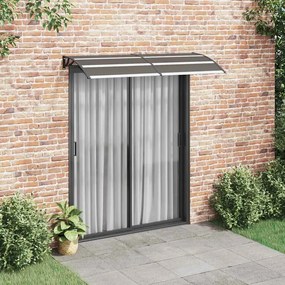 Toldo para porta 200x80 cm PC preto