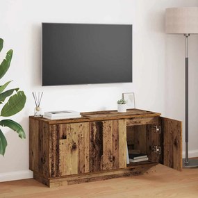 vidaXL Armário para TV Madeira Velha 100x38x49 cm Madeira Engenheirada