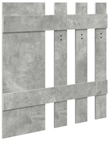 Cabideiro de Parede Cinza concreto 100 x 10 x 100 cm