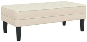 Banco vidaXL Linho 113x57x39 cm