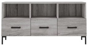 Móvel de TV 102x36x50 cm derivados de madeira cinzento sonoma
