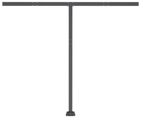 Toldo automático independente 350x250 cm cor creme