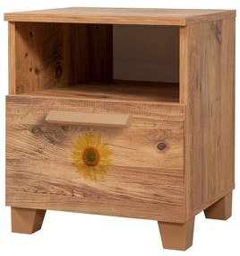 Mesa de Cabeceira Leva Alfa – Pinho Atlântico – 45x52x40 cm