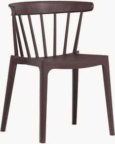 Cadeiras de jardim empilháveis Bliss, conjunto de 2