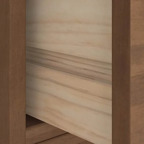 Árvore de Hall SANDNES 87x40x159,5 cm Madeira Maciça de Pinho