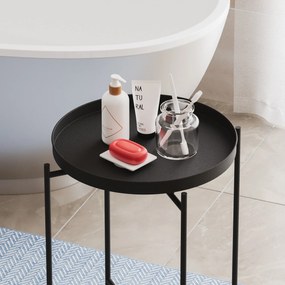 Mesa de Centro Shb-007 – Preto – 46x56x46 cm | Tribo Home